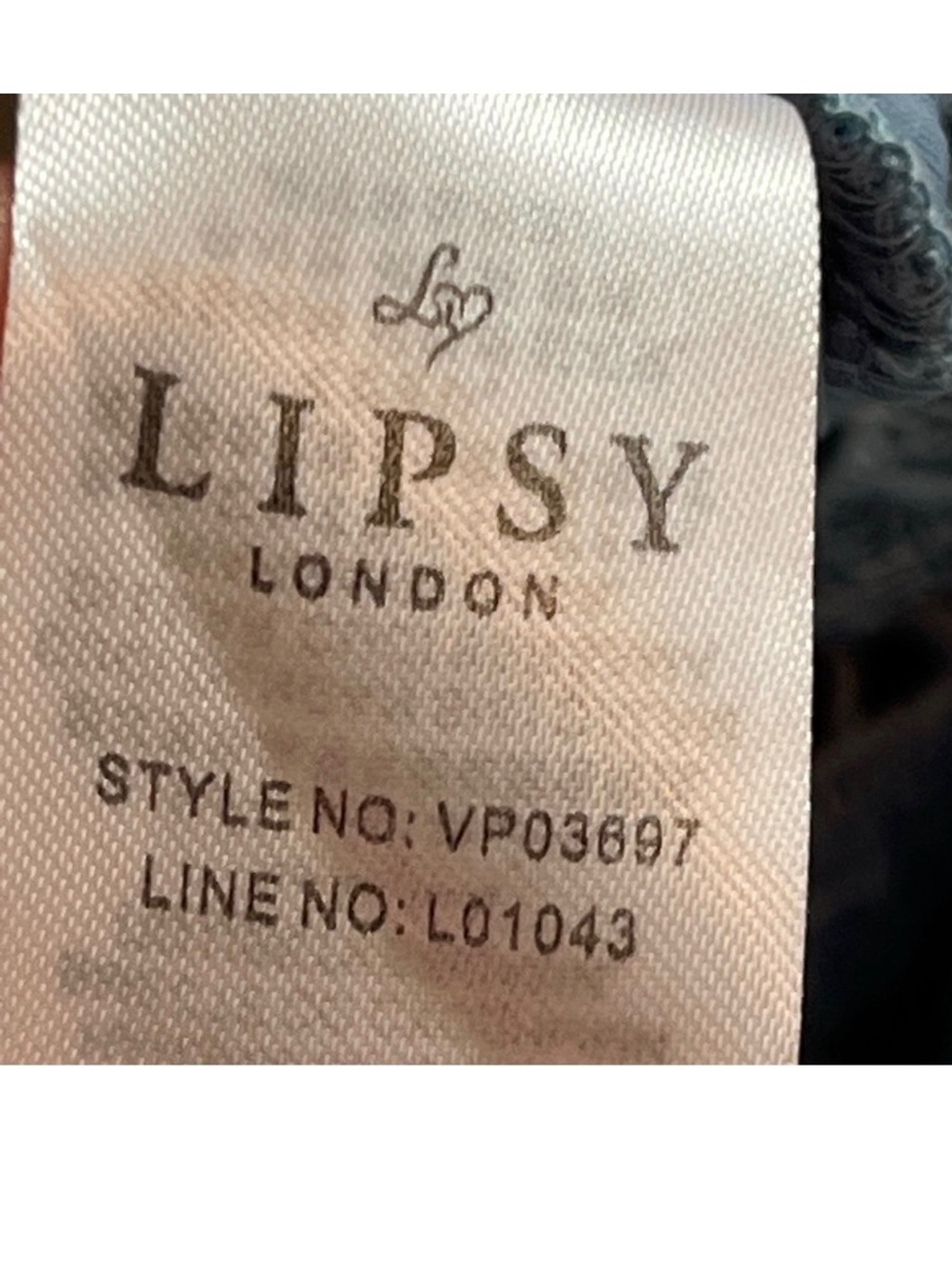 Lipsy London, Dusty Blue Lace Mini Dress | Size US 2 | Cruel Intentions PRIME - Picture 10 of 13